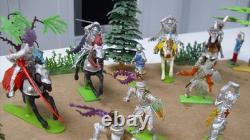 Vintage Britains Deetail Knights & Saracens Job Lot