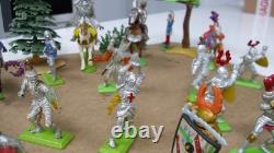 Vintage Britains Deetail Knights & Saracens Job Lot