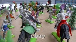 Vintage Britains Deetail Knights & Saracens Job Lot