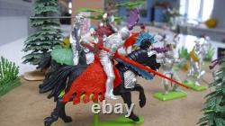 Vintage Britains Deetail Knights & Saracens Job Lot