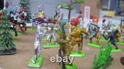 Vintage Britains Deetail Knights & Saracens Job Lot