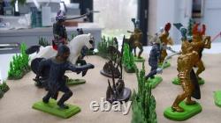 Vintage Britains Deetail Knights & Saracens Job Lot