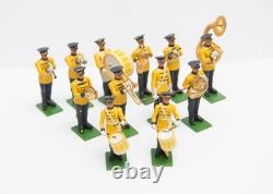 Vintage Britains Eyes Right Swoppets Plastic Yellow US Military Band