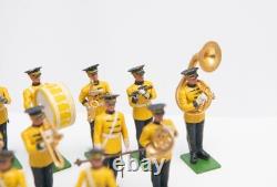 Vintage Britains Eyes Right Swoppets Plastic Yellow US Military Band