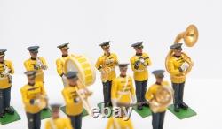 Vintage Britains Eyes Right Swoppets Plastic Yellow US Military Band