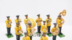 Vintage Britains Eyes Right Swoppets Plastic Yellow US Military Band