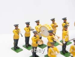 Vintage Britains Eyes Right Swoppets Plastic Yellow US Military Band