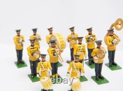 Vintage Britains Eyes Right Swoppets Plastic Yellow US Military Band