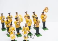 Vintage Britains Eyes Right Swoppets Plastic Yellow US Military Band