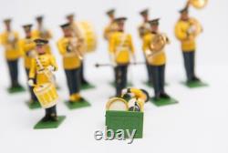 Vintage Britains Eyes Right Swoppets Plastic Yellow US Military Band