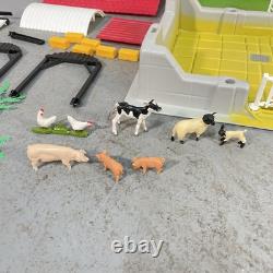 Vintage Britains Farm Playbase Set 4713 Boxed Equestrian Farmyard Made England