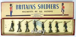Vintage Britains German Army Infantry Steel Helmets Boxed Set 432