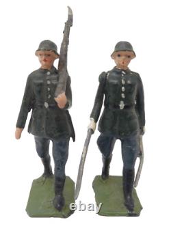 Vintage Britains German Army Infantry Steel Helmets Boxed Set 432