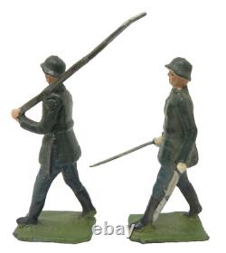 Vintage Britains German Army Infantry Steel Helmets Boxed Set 432