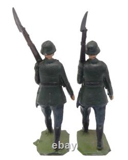 Vintage Britains German Army Infantry Steel Helmets Boxed Set 432
