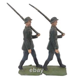 Vintage Britains German Army Infantry Steel Helmets Boxed Set 432