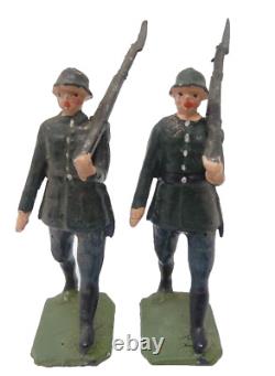 Vintage Britains German Army Infantry Steel Helmets Boxed Set 432