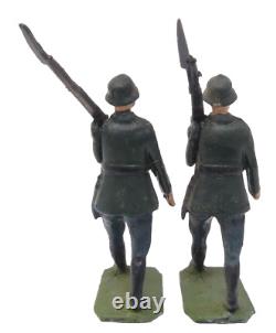 Vintage Britains German Army Infantry Steel Helmets Boxed Set 432