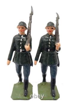 Vintage Britains German Army Infantry Steel Helmets Boxed Set 432