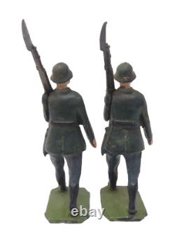 Vintage Britains German Army Infantry Steel Helmets Boxed Set 432