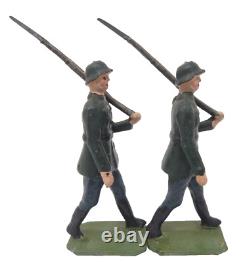 Vintage Britains German Army Infantry Steel Helmets Boxed Set 432