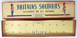 Vintage Britains German Army Infantry Steel Helmets Boxed Set 432 With 2 Extras
