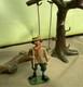 Vintage Britains Lead Civilian. Rare Village Idiot Articulating Arm. 1/32 Scale