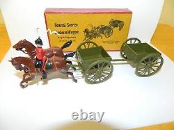 Vintage Britains Lead General Service Limbered Wagon No. 1330
