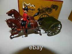 Vintage Britains Lead General Service Limbered Wagon No. 1330