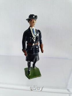 Vintage Britains Lead Girl Guide Mistress Correctly Stamped On Base Very Rare