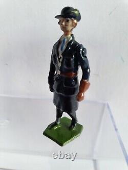 Vintage Britains Lead Girl Guide Mistress Correctly Stamped On Base Very Rare