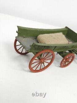Vintage Britains Lead Metal Boxed Set 5F Home Farm Wagon. Pre War c1930s