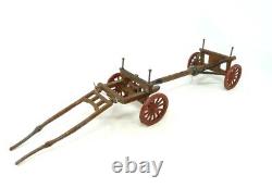 Vintage Britains Lead Timber Carriage Set 12f
