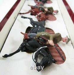 Vintage Britains Lead Toy Soldiers WWI US Army Mounted Cavalry Set #276 Box