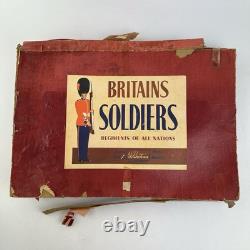 Vintage Britains Ltd DieCast Metal Mounted Guards And Escort Boxed Set 2067