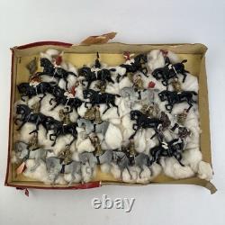 Vintage Britains Ltd DieCast Metal Mounted Guards And Escort Boxed Set 2067