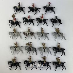 Vintage Britains Ltd DieCast Metal Mounted Guards And Escort Boxed Set 2067