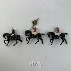 Vintage Britains Ltd DieCast Metal Mounted Guards And Escort Boxed Set 2067