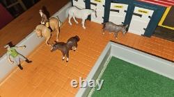 Vintage Britains Model Riding School 4713 Set Boxed Made in England