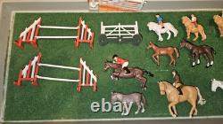 Vintage Britains Model Riding School 4713 Set Boxed Made in England