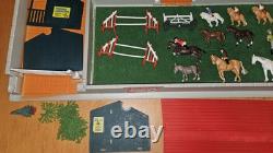 Vintage Britains Model Riding School 4713 Set Boxed Made in England