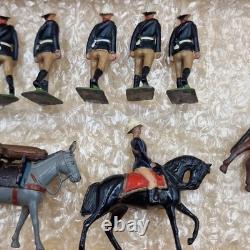 Vintage Britains Mountain Artillery With Mule Team No. 28 Boxed, Incomplete