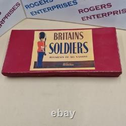 Vintage Britains Mountain Artillery With Mule Team No. 28 Boxed, Incomplete