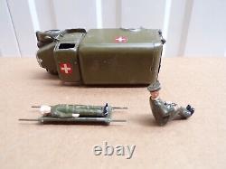 Vintage Britains No 1512 Army Ambulance With Wounded Soldier And Driver