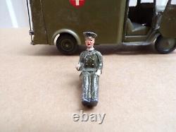 Vintage Britains No 1512 Army Ambulance With Wounded Soldier And Driver