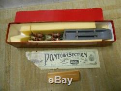 Vintage Britains No. 203 Royal Engineers Pontoon Section In Box -made In England
