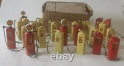 Vintage Britains Petrol Pumps With Original Trade Box