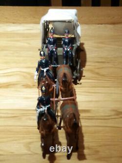 Vintage Britains RAMC Horse-drawn Ambulance and Casualty Station