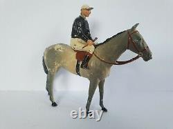 Vintage Britains Racing Colours Of Famous Owners Lord Derby Lovely Grey Horse