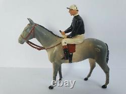 Vintage Britains Racing Colours Of Famous Owners Lord Derby Lovely Grey Horse